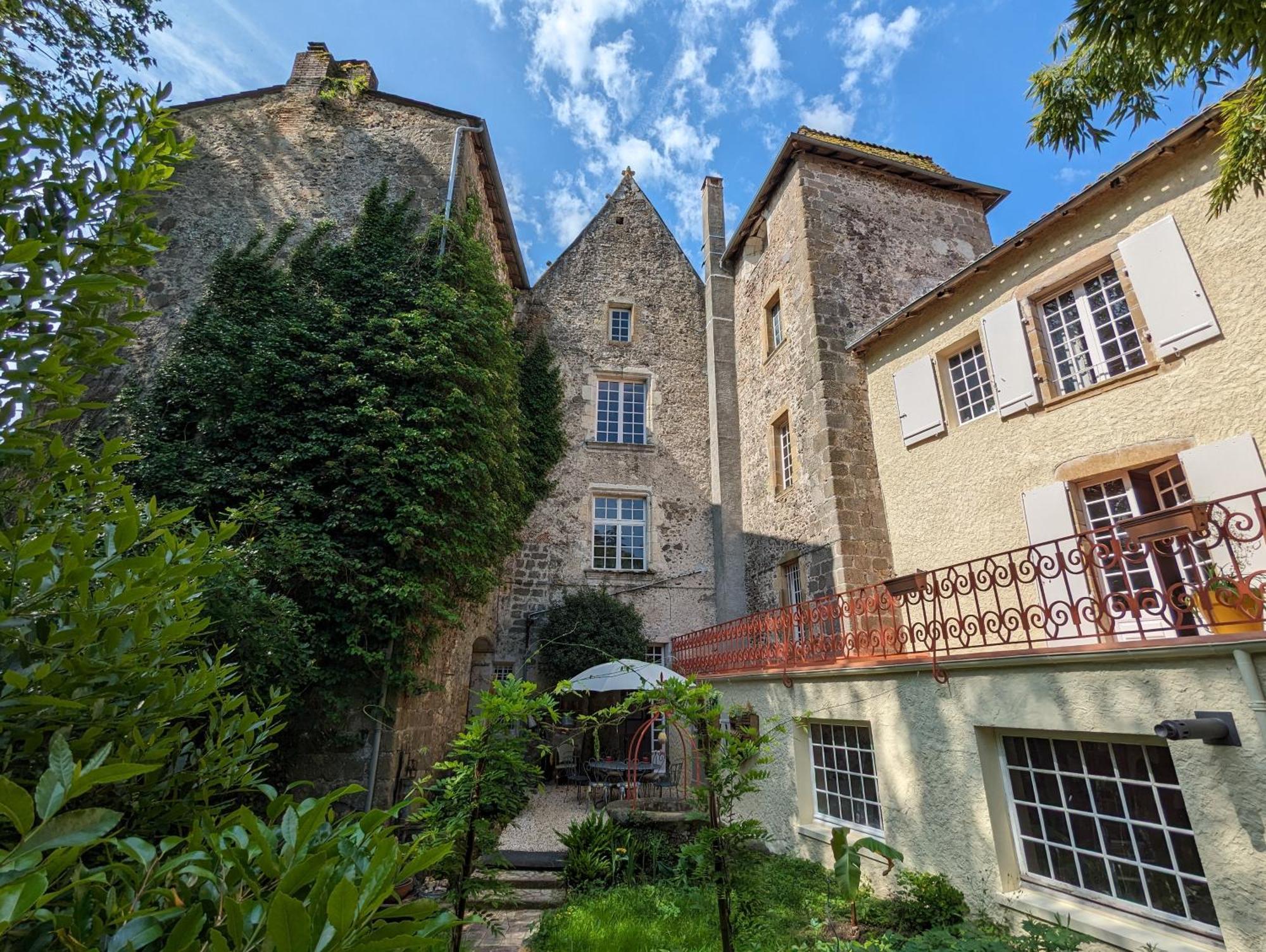 Bed and Breakfast Manoir Des Comtes Confolens Exteriér fotografie