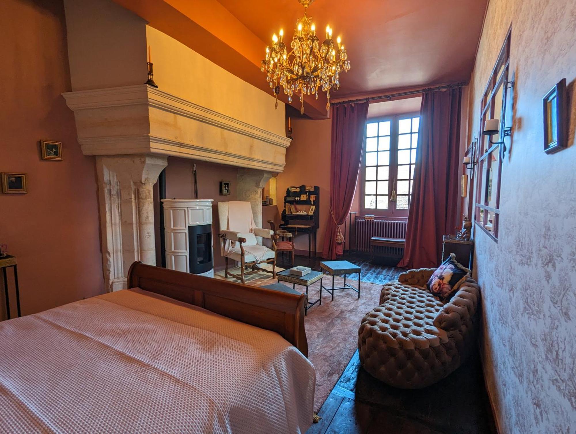 Bed and Breakfast Manoir Des Comtes Confolens Exteriér fotografie