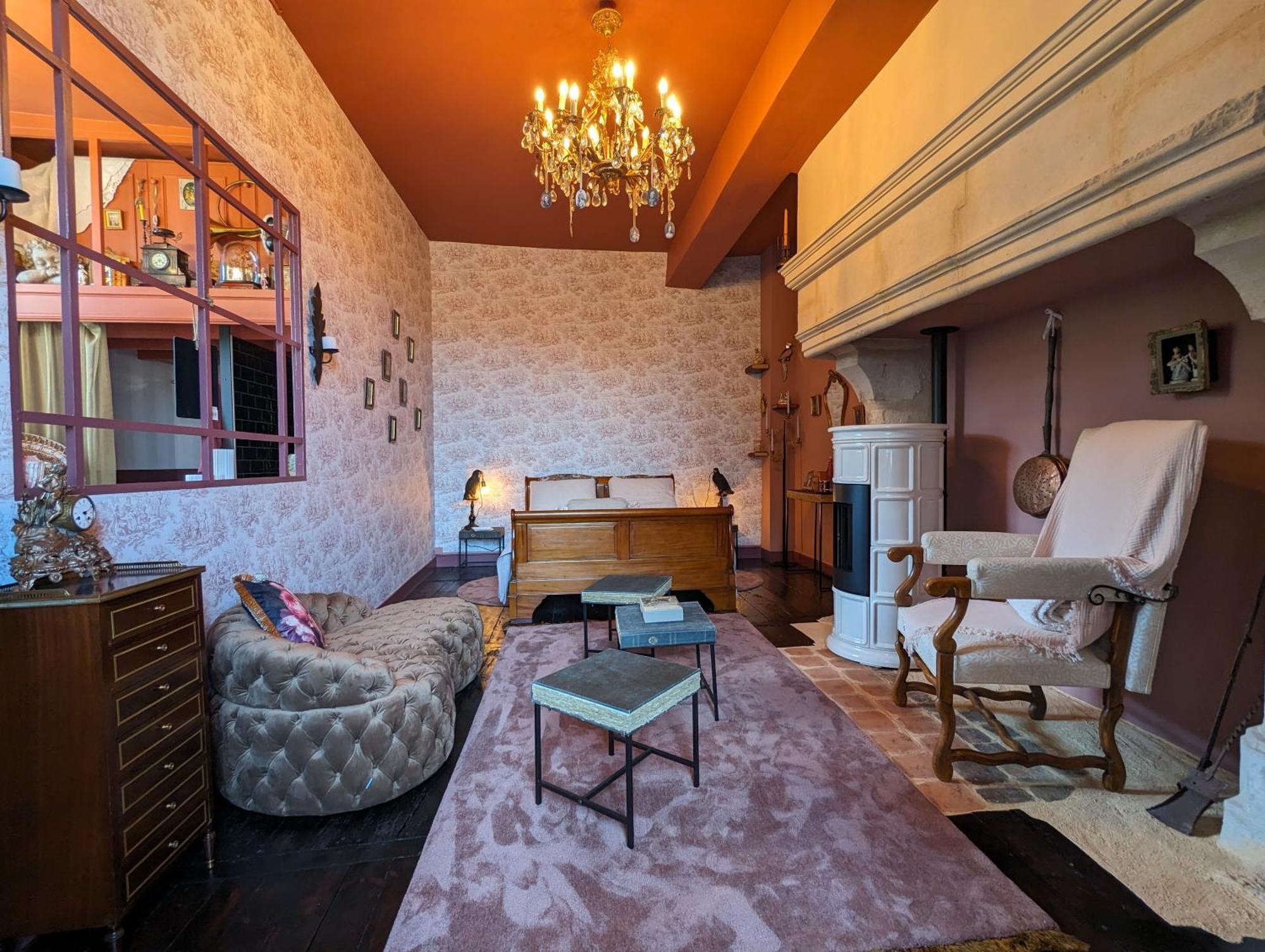 Bed and Breakfast Manoir Des Comtes Confolens Exteriér fotografie